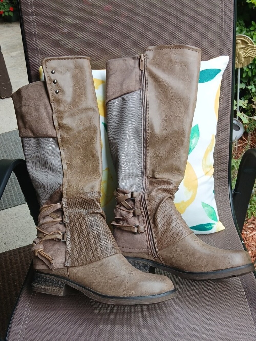 NEW Corkys Brown Casual Knee-Hi Boots - Picture 5 of 9